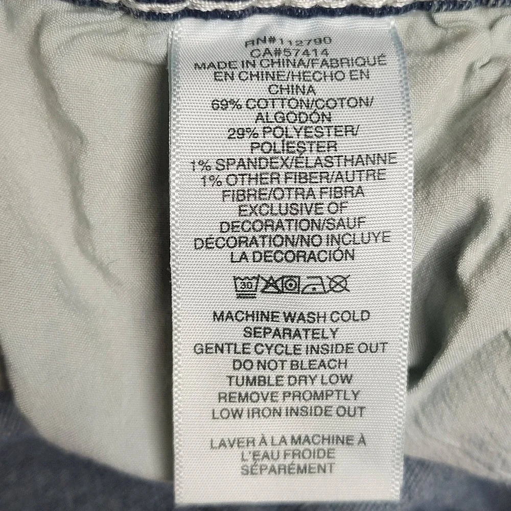 True Religion Men Jeans 30 Blue Denim Contrast‎ Stitching Embroidery Rocco